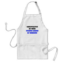Chiropractor Fishing Legend Apron