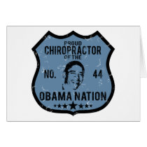 Chiropractor Obama Nation cards