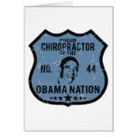 Chiropractor Obama Nation Greeting Cards