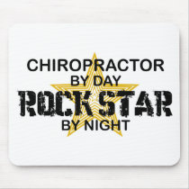 Chiropractor Rock Star by Night mousepads by poorrichards Chiropractor Rock Star by Night mousepads