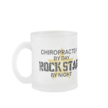 Chiropractor Rock Star by Night mugs