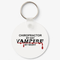 Chiropractor Vampire by Night keychains