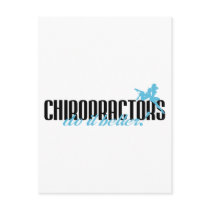 Chiropractors Do It Better! postcards