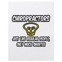 Chiropractors...Regular People, Only Smarter Flyer