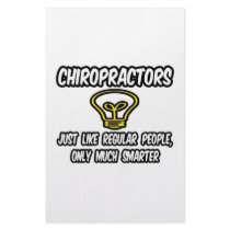 Chiropractors...Regular People, Only Smarter Personalized Stationery