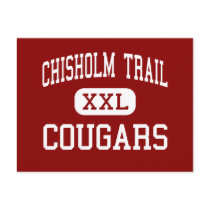Chisholm Trail - Cougars - Middle - Round Rock postcards by customteamsportswear Chisholm Trail - Cougars - Middle - Round Rock postcards