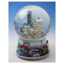 Chistmas Snow Globe letterhead