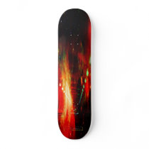 ChiTown at Midnight Custom Skate Board