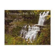 Chittenango Falls Postcard by Michael_Shake Chittenango Falls Postcard