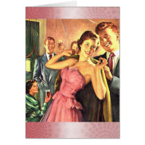 Chivalrous Gentleman with his Date card