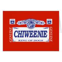 Chiweenie Greeting Card