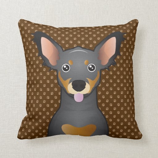 chiweenie pillow