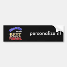 Chiweenies Are The Best Friends Bumper Sticker