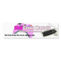 ChiX Bump bumper stickers