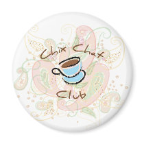 Chix Chat Club Sticker magnets