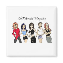 ChiX frig hanger magnets by chixgaminmag ChiX frig hanger magnets