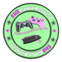 ChiX Tripple Sticker by chixgaminmag ChiX Tripple Sticker
