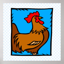 Chizzy Chicken Print