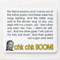 chk chk boom mouse mat mouse pads