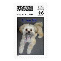 Chloe Dog 002, CHLOE the Dog, Chloe Girl Postage