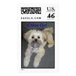 Chloe Dog 002, CHLOE the Dog, Chloe Girl postage