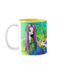 "Chloe,Melody,Harmony" Flower Fairy Mug mugs