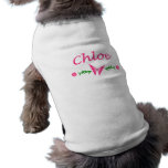 Chloe (Pink Butterfly) Pet Shirt