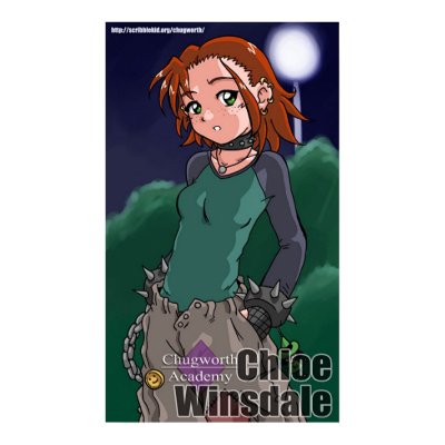 Chloe Winsdale: "Happy Face". Print by Scribblekid