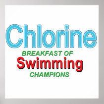 Chlorine Breakfast of Swimmers Print