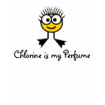Chlorine is my Perfume - Yellow Swim Character Chlorine is my Perfume - Yellow Swim Character