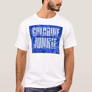 chlorine blue t shirt