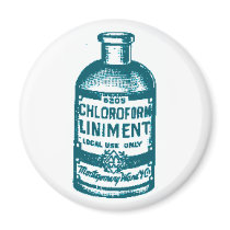 Chloroform bottle magnets by spyderfyngers Chloroform bottle magnets
