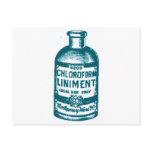 Chloroform bottle postcards