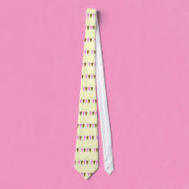 Choc + Straw Milkshake Tie