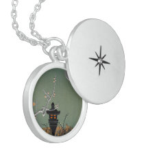Chochin & Moon Pendant