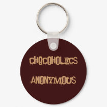 chocoholics anonymous keychains by poupoune chocoholics anonymous keychains