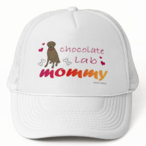 ChocoLabMommy Trucker Hats