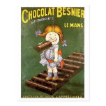 Chocolat Besnier Vintage Ad Post Cards