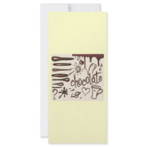 Chocolate3 Custom Rack Cards