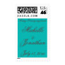 Chocolate and  Blue Wedding