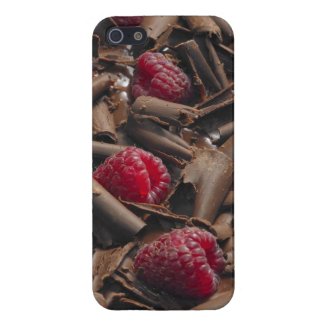 Chocolate And Raspberries iPhone 5 Case
