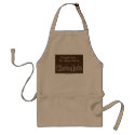 Chocolate apron by slamdunksapparel Chocolate apron
