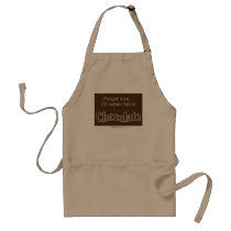 Chocolate apron by slamdunksapparel Chocolate apron