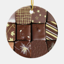 Chocolate assortments ornaments