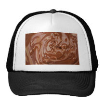 Chocolate Background Trucker Hat