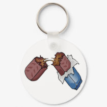 Chocolate Bar Keychain
