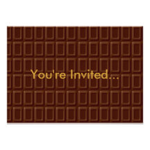 Chocolate Bar Set Announcements