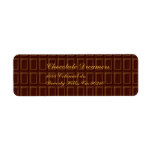 Chocolate Bar Set labels