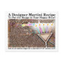 Chocolate Birthday Cake Martini Recipe Postcard