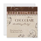 5.25x5.25 - This delightful Chocolate Bachelorette Party invitation invited your guest to bring their favorite Chocolate flavored goodies for the new bride & groom!  It can also be fully customized and the wording changed to suit your party needs. The original art work was hand painted by Audrey Jeanne Roberts.  You might also enjoy:  Death by Chocolate Birthday Party Invitation by AudreyJeanneShop from all the invitations on zazzle.com